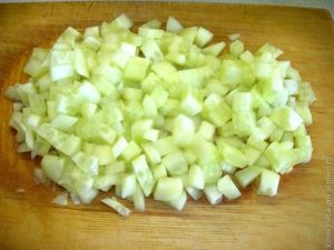 Салат с грибами