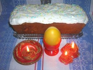 Пасхальный кулич