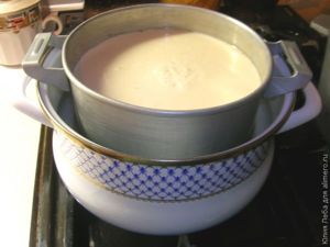 Творог из ряженки Творог из ряженки