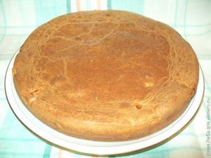 Пирог с мясом и картошкой