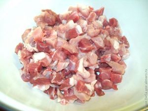 Пирог с мясом и картошкой