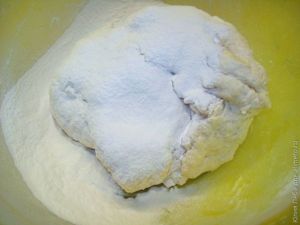 Самса с пресным и слоёным тестом