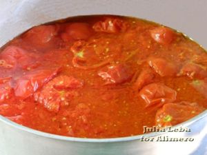 Лечо с летними яблоками