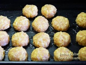 Куриные шарики с сыром