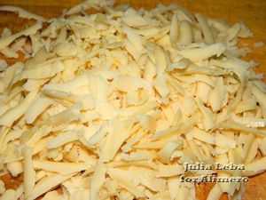 Мясной салат Новогодние игрушки
