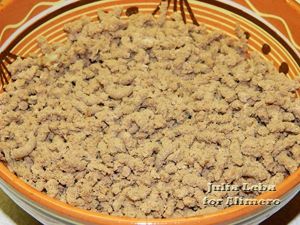 Мясной салат Новогодние игрушки
