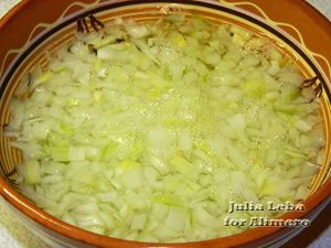 Мясной салат Новогодние игрушки