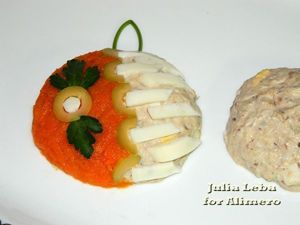 Праздничный салат Ёлочные шары