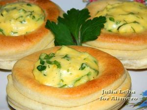 Волованы с сыром