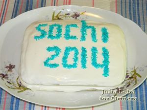 Быстрый торт к открытию Олимпиады «Сочи 2014»