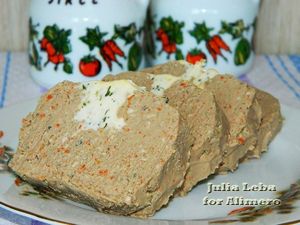 Рулет из куриной печёнки. Рецепт Юлии Высоцкой