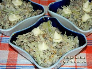 мясной салат рецепт