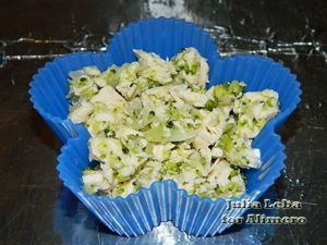 Маффины с курицей и овощами