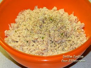 Маффины с курицей и овощами
