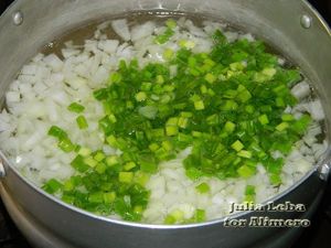 Картофельный суп-пюре с луком