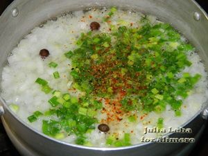 Картофельный суп-пюре с луком