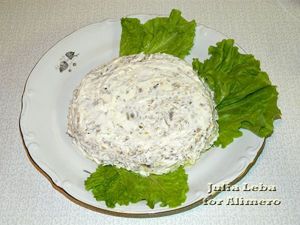 Новогодний салат Рыбка