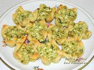 Закуска для праздничного стола Корзиночки
