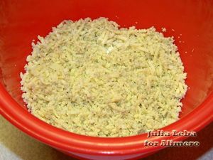 Мясные ёжики с сюрпризом