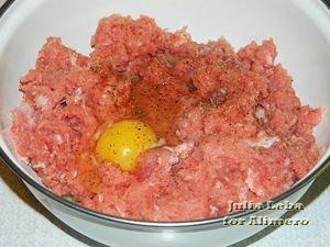 Мясные ёжики с сюрпризом