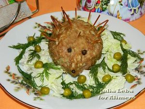 Мясные ёжики с сюрпризом