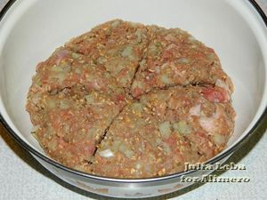 Мясные ёжики с сюрпризом