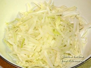 Тёплый салат со свининой