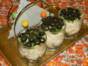 Салат с куриной грудкой
