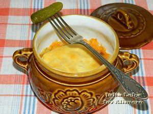 Овощи в горшочках