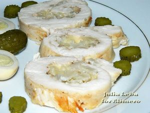 Рулет из куриной грудки