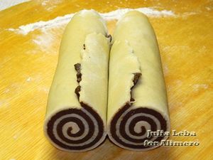Двухцветное печенье