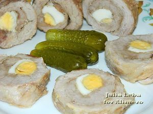Мясной рулет