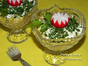 Салат из редиса