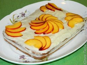 Постный медовик