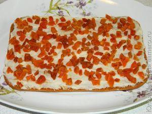 Постный медовик