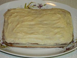 Постный медовик