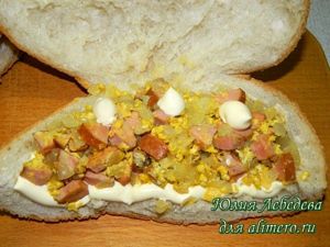 Чиабатта с начинкой Чиабатта с начинкой