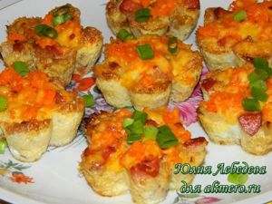 Цветная капуста, сосиски Цветная капуста, сосиски