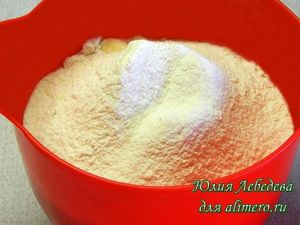 Замес дрожжевого теста Замес дрожжевого теста