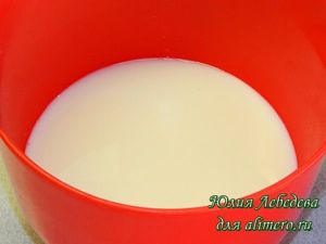 Молоко с водой Молоко с водой