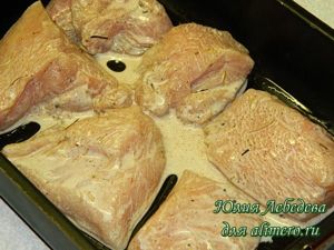 Куриная грудка в духовке Куриная грудка в духовке