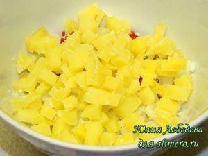 Салат с картошкой Салат с картошкой