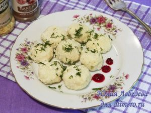 Ленивые вареники