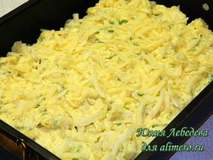 Запеканка с цветной капустой