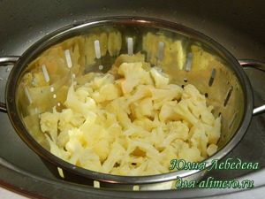 Запеканка с цветной капустой