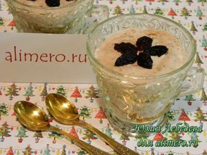 Сметанный десерт