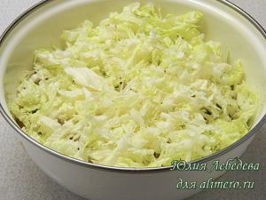Салат с ветчиной