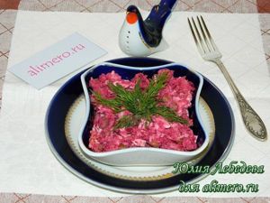 Салат со свеклой Салат со свеклой