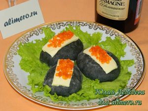 Пиццеты с икрой Пиццеты с икрой