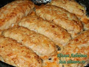 Мясные колбаски